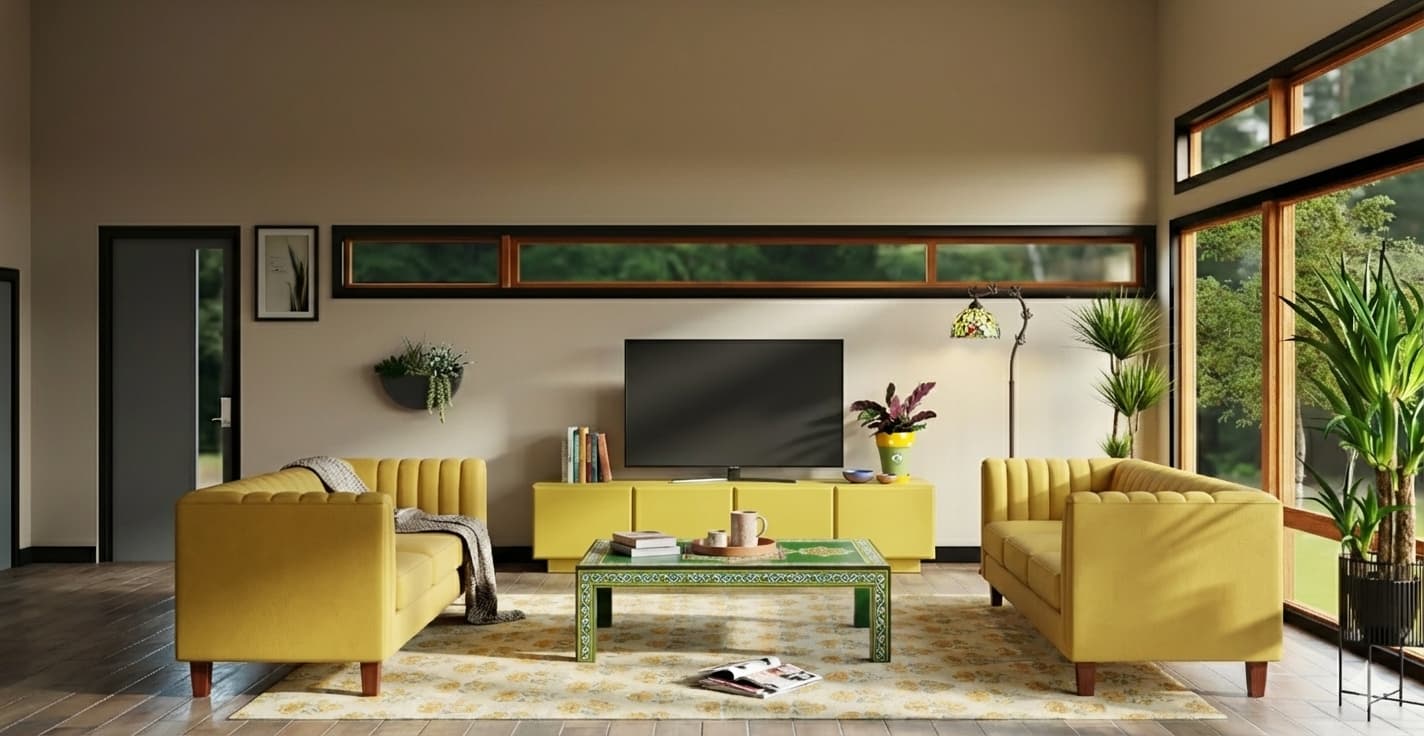 AI Room Design and Virtual Staging Showcase